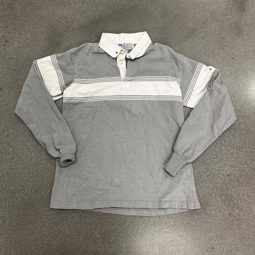 Vintage Rugged Wear Rugby Shirt Men's Medium